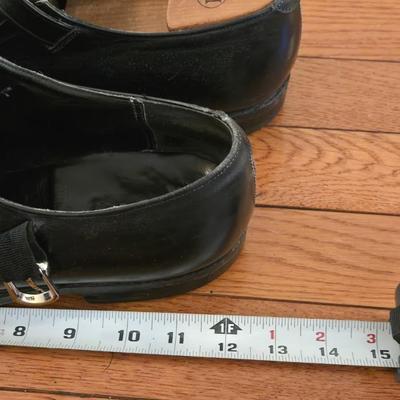 Men's Single Monk Strap Shoes with Shoe Trees