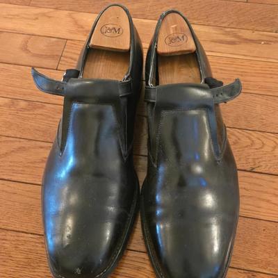 Men's Single Monk Strap Shoes with Shoe Trees