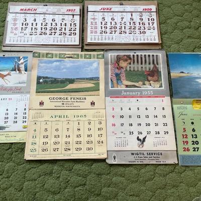 1950’s calendars