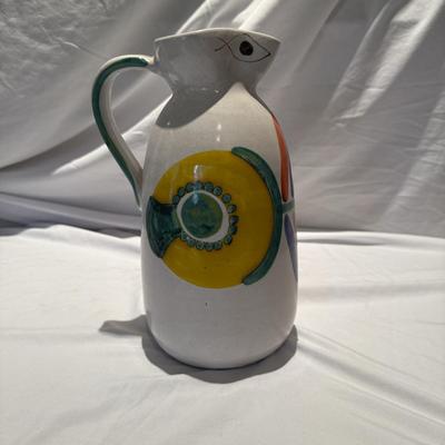 Signed DeSimone Pottery Pitcher/Vase (K-MK)
