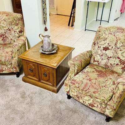 Upholstered Chair Pair Lot