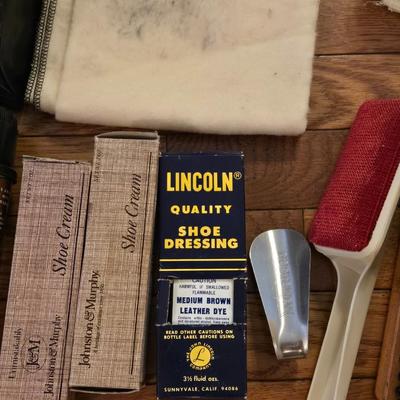 Shoe Polish and Brushes