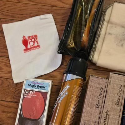 Shoe Polish and Brushes