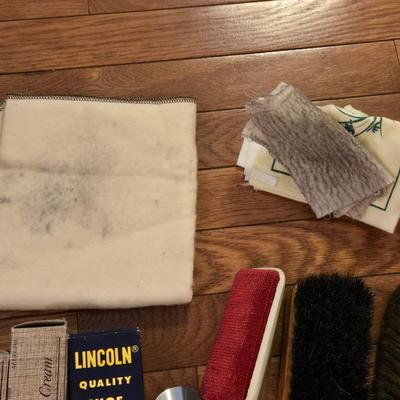 Shoe Polish and Brushes