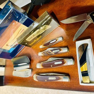 Knives and Airsoft Lot