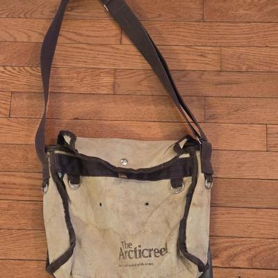 Vintage Fishing Bag with Lures and More