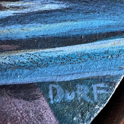 Nathan Durfee Oil On Panel (LR-RG)