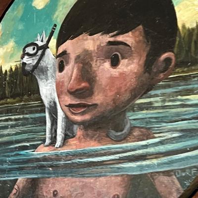 Nathan Durfee Oil On Panel (LR-RG)