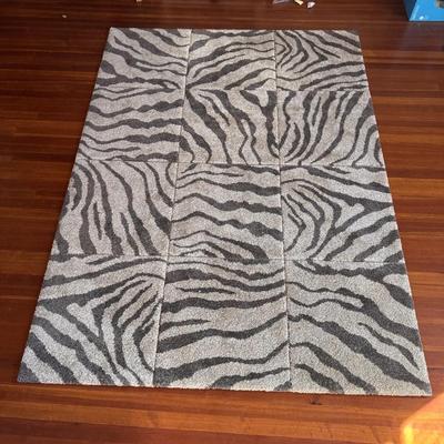 7’ x 5’ Geometrical Zebra Rug (B1-DZ)