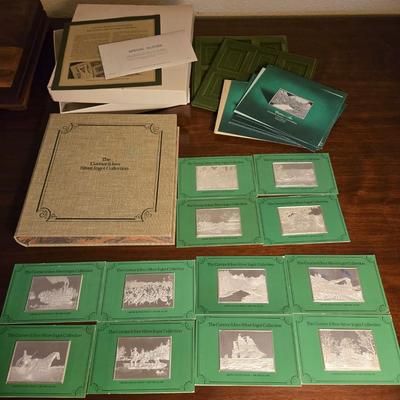 Franklin Mint The Currier and Ives Sterling Ingot Collection
