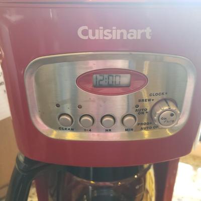 Cuisinart Coffee Maker & Two NIB Carafes (K-MK)
