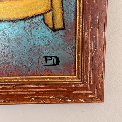 Original Painting by Local Asheville Artist Philip DeAngelo (B1-DZ)