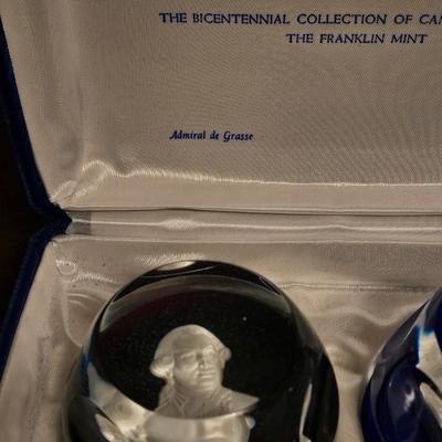 The Franklin Mint The Bicentennial Collection of Cameos in Crystal