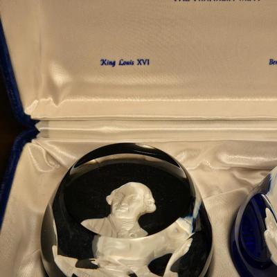 The Franklin Mint The Bicentennial Collection of Cameos in Crystal