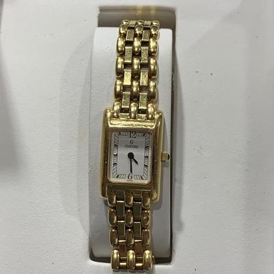 18k Concord Women’s Watch In Display Box