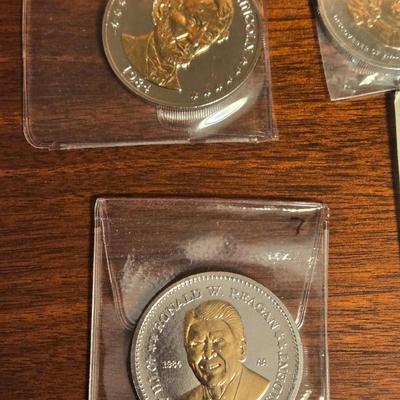 Franklin Mint Sterling Coins