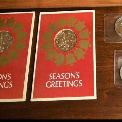 Franklin Mint Sterling Coins