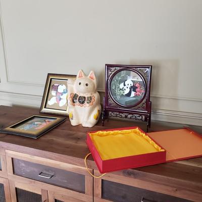 Paper Mache Lucky Cat & More (D-KD)