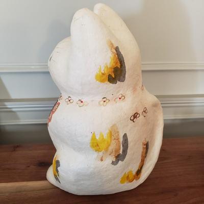 Paper Mache Lucky Cat & More (D-KD)