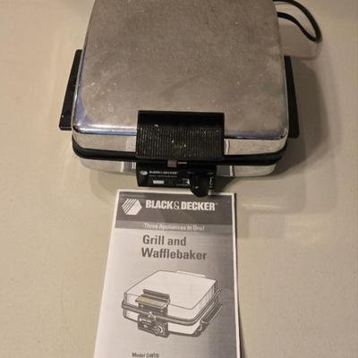Black & Decker Waffle Maker