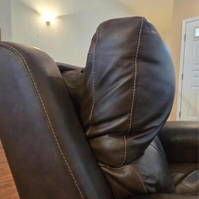 Large Electric Recliner with Built-in Charger