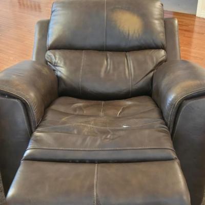 Large Electric Recliner with Built-in Charger