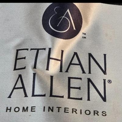 Ethan Allen Leather Loveseat