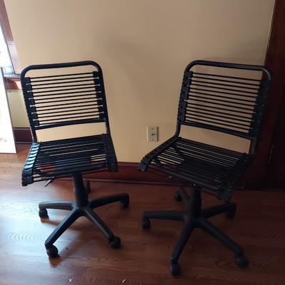 Two Euro Style Inc. Bungee Office Chairs (B3-BBL)