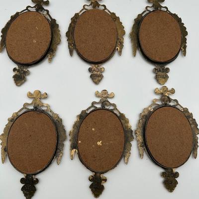Italian Gilt Frames & Mirrors- Set of (6)