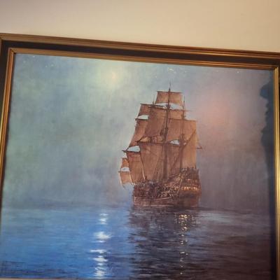 sailboat print