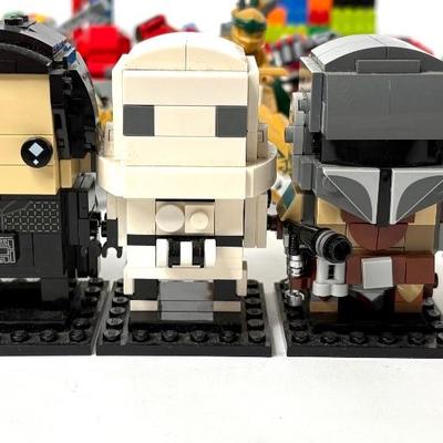 Lego Toy Lot Including Star Wars and Jeep