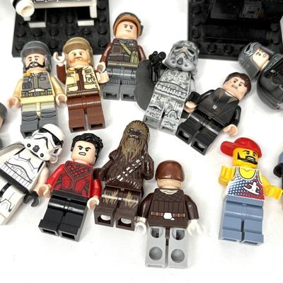 Lego Toy Lot Including Star Wars and Jeep