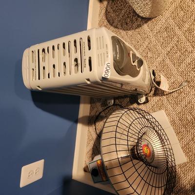 2 Electric Room Space Heaters Presto Heatdish Plus Pelonis Heater