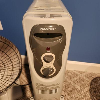 2 Electric Room Space Heaters Presto Heatdish Plus Pelonis Heater
