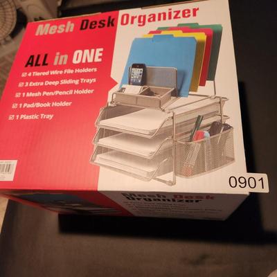 Mesh Desk Organizer new in box