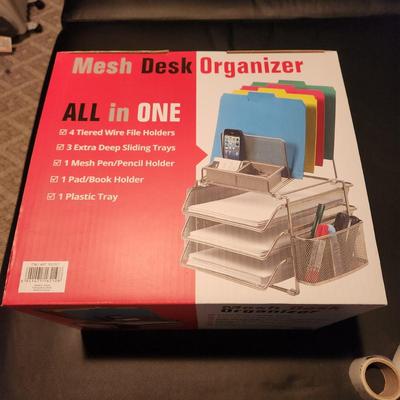 Mesh Desk Organizer new in box