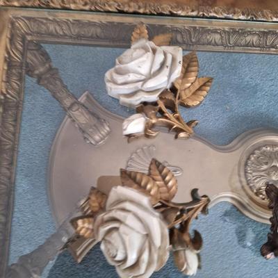 4 Rose Decor Pieces