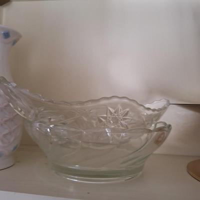 2 Glass Dishes