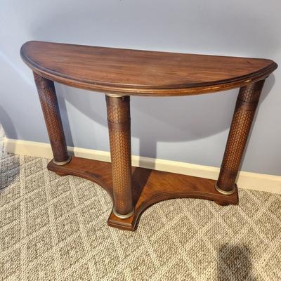 Half Moon Entryway Table 41x16x28