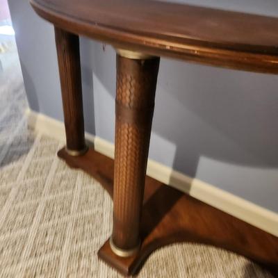 Half Moon Entryway Table 41x16x28