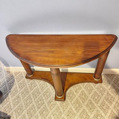 Half Moon Entryway Table 41x16x28