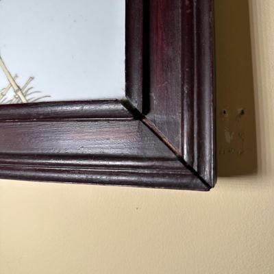 LOT 2: Vintage Chinese Porcelain Wall Plaque