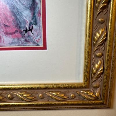 LOT 5: “Chinese Couple” Signed by Artist