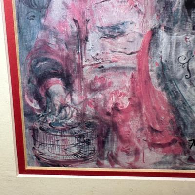 LOT 5: “Chinese Couple” Signed by Artist