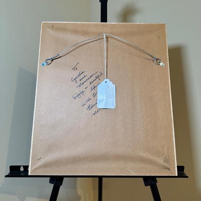 LOT 5: “Chinese Couple” Signed by Artist