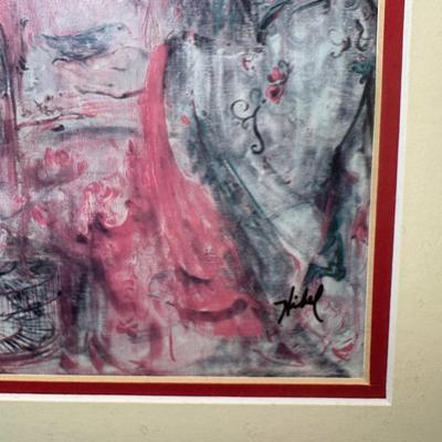 LOT 5: “Chinese Couple” Signed by Artist