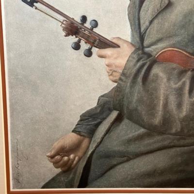 LOT 6: Signed Print by Isidor Kaufmann