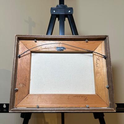 LOT 8: Still Life Scene Oil Painting