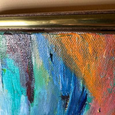 LOT 8: Still Life Scene Oil Painting