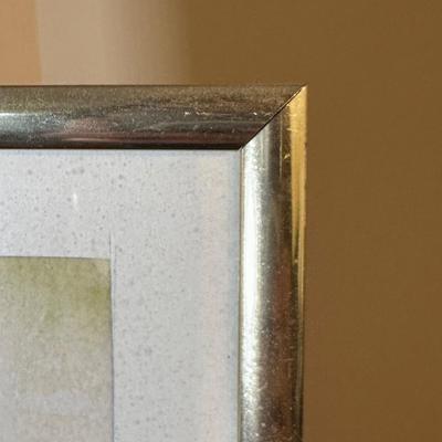 LOT 10: 2 Signed Water Color Paintings by Local Artist Annette Weisbach